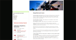 Desktop Screenshot of braggmotorcyclecourse.com